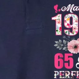 Made In 1958 Floral 65 Year Old 65th Birthday Present Gifts Wo Softstyle Adult Sport Polo