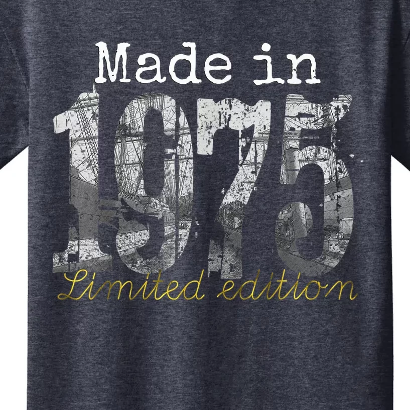 Made in 1975 Tee - 48 Year Old Shirt 1975 48th Birthday Present Gift Kids T-Shirt