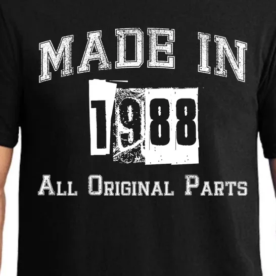 Made In 1988 Funny Anniversary Gift Pajama Set