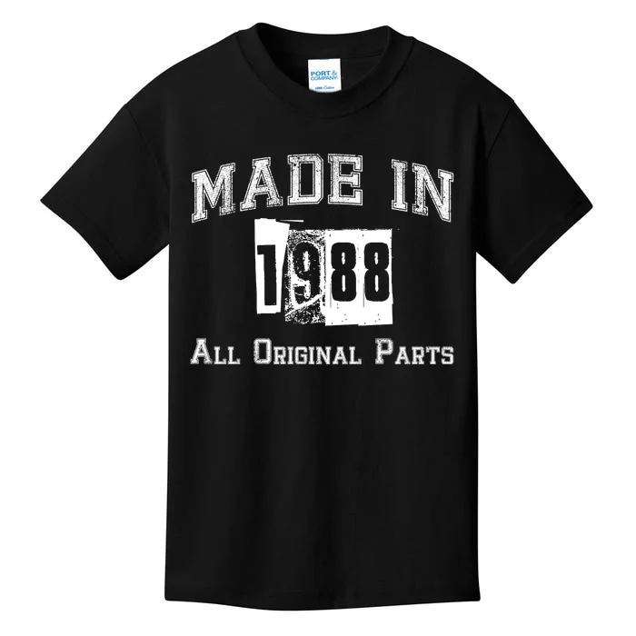 Made In 1988 Funny Anniversary Gift Kids T-Shirt