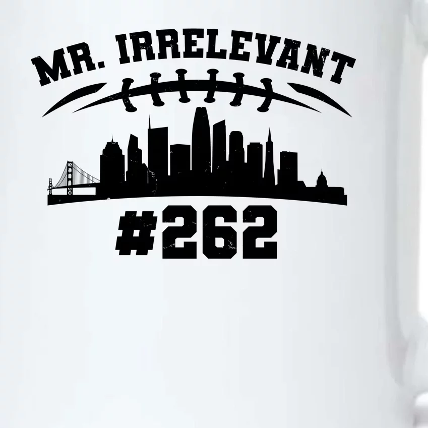 Mr. Irrelevant #262 San Francisco Football Black Color Changing Mug