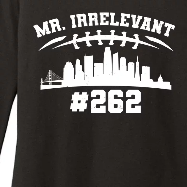 Mr. Irrelevant #262 San Francisco Football Womens CVC Long Sleeve Shirt