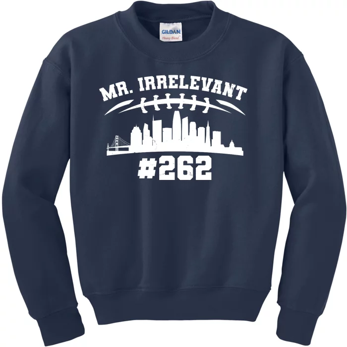 Mr. Irrelevant #262 San Francisco Football Kids Sweatshirt