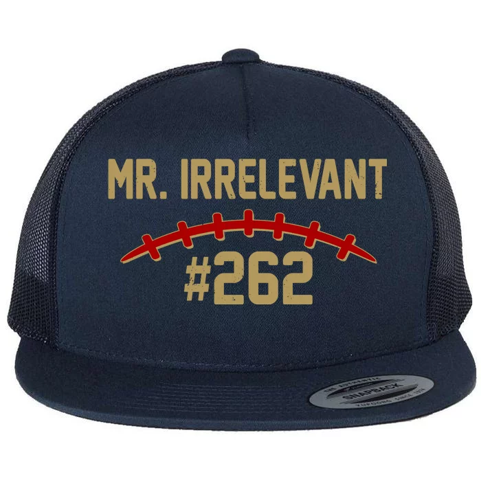 Mr. Irrelevant #262 San Francisco Football Fan Flat Bill Trucker Hat