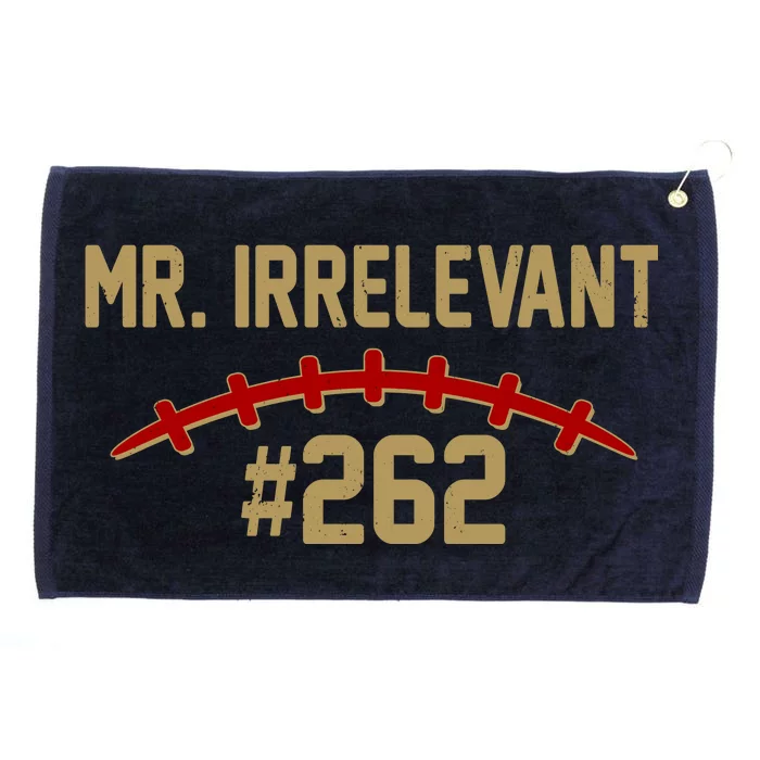 Mr. Irrelevant #262 San Francisco Football Fan Grommeted Golf Towel