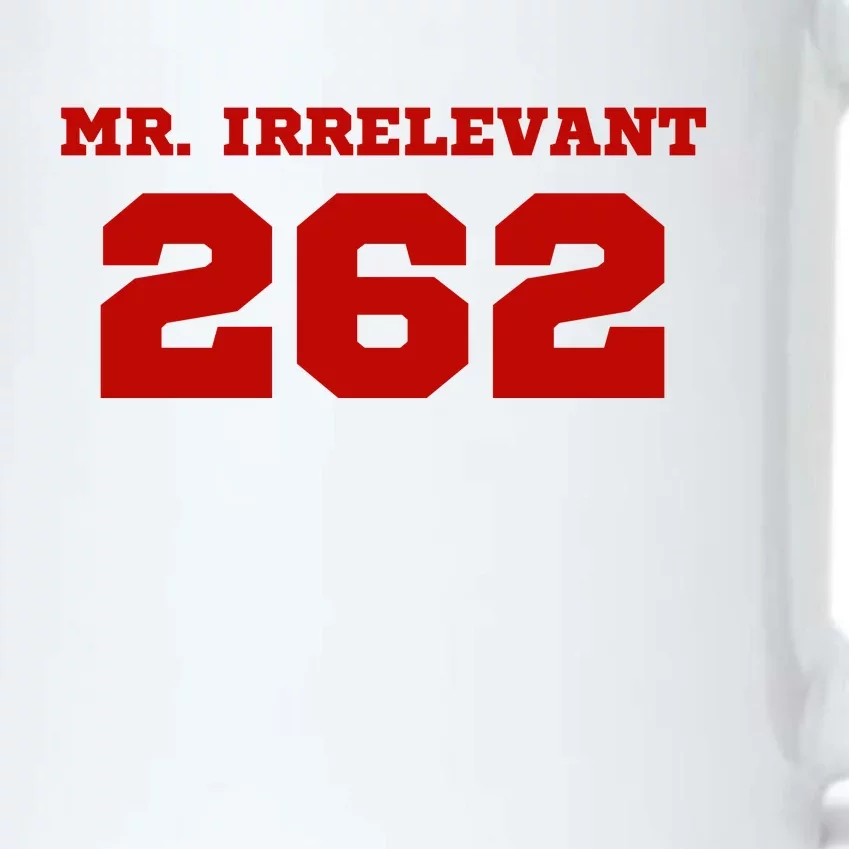 Mr Irrelevant 262 Purdy San Francisco Football Black Color Changing Mug