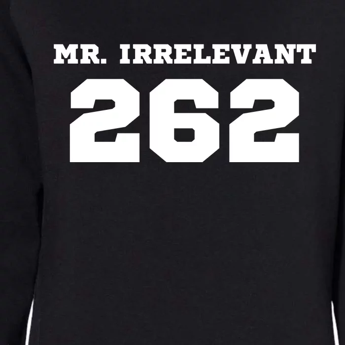 Mr Irrelevant 262 Purdy San Francisco Football Womens California Wash Sweatshirt