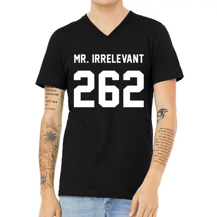 Mr. Irrelevant 262 San Francisco V-Neck T-Shirt