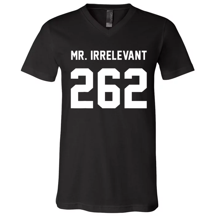 Mr. Irrelevant 262 San Francisco V-Neck T-Shirt