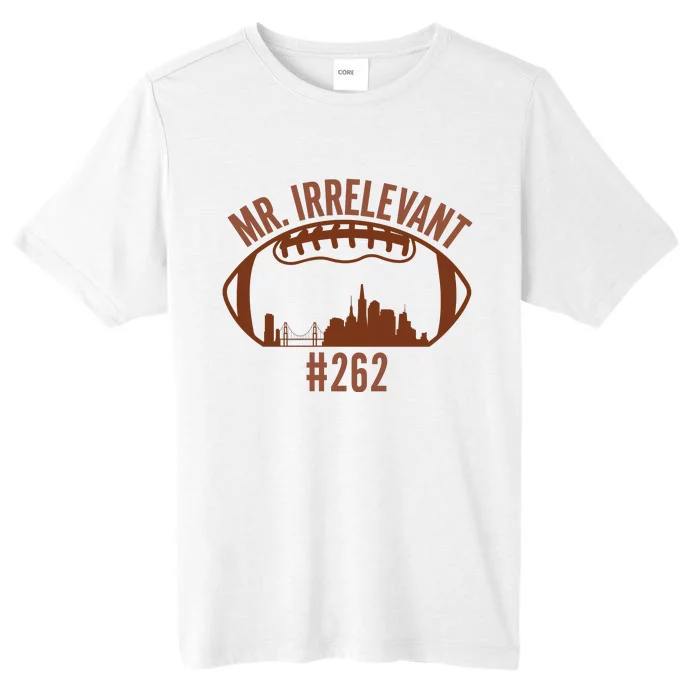 Mr Irrelevant #262 San Francisco Football ChromaSoft Performance T-Shirt