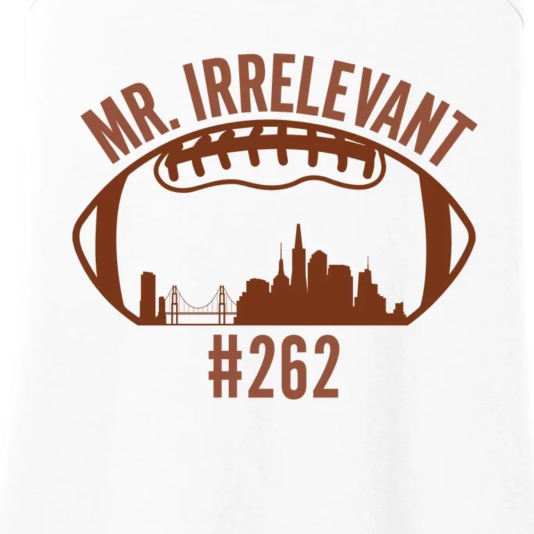 Mr Irrelevant #262 San Francisco Football Ladies Essential Tank