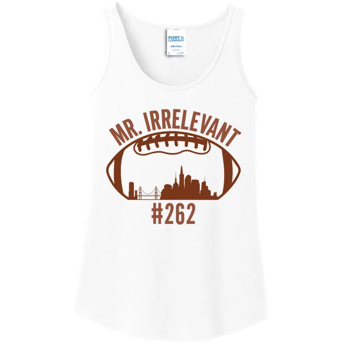 Mr Irrelevant #262 San Francisco Football Ladies Essential Tank