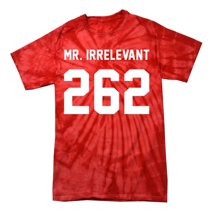 Mr Irrelevant 262 Brock Hard Purdy Purdy Good San Francisco Tie-Dye T-Shirt