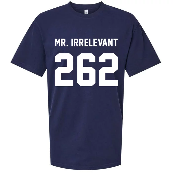 Mr Irrelevant 262 Brock Hard Purdy Purdy Good San Francisco Sueded Cloud Jersey T-Shirt