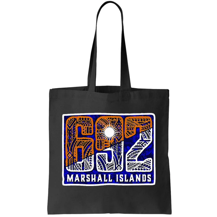 Marshall Islands 692 Tote Bag