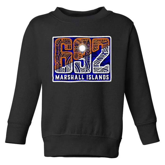 Marshall Islands 692 Toddler Sweatshirt