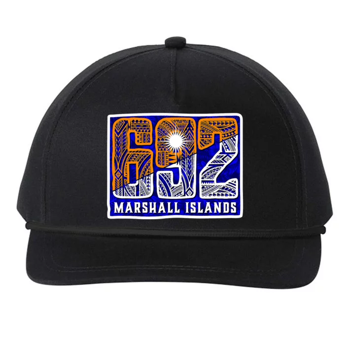 Marshall Islands 692 Snapback Five-Panel Rope Hat