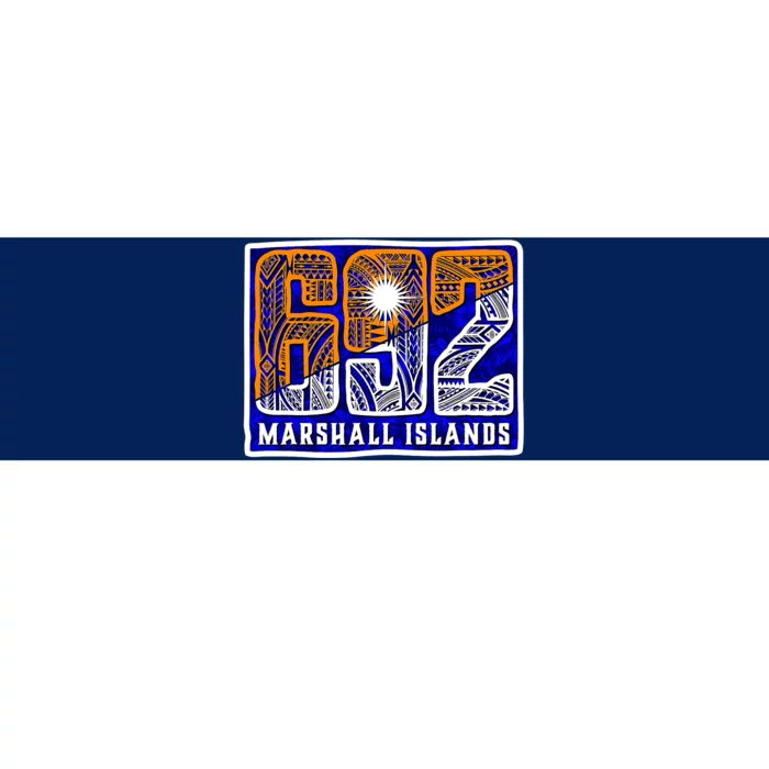 Marshall Islands 692 Bumper Sticker