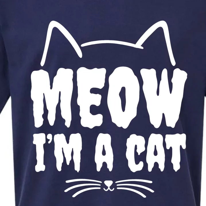 Meow IM A Cat Sueded Cloud Jersey T-Shirt