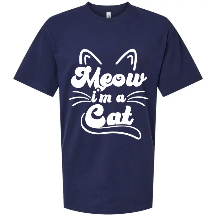 Meow IM A Cat Sueded Cloud Jersey T-Shirt