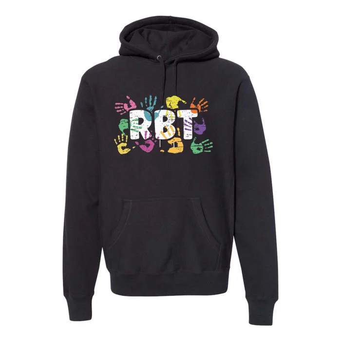 Mental Illness Awareness Registered Behavior Technician RBT Premium Hoodie