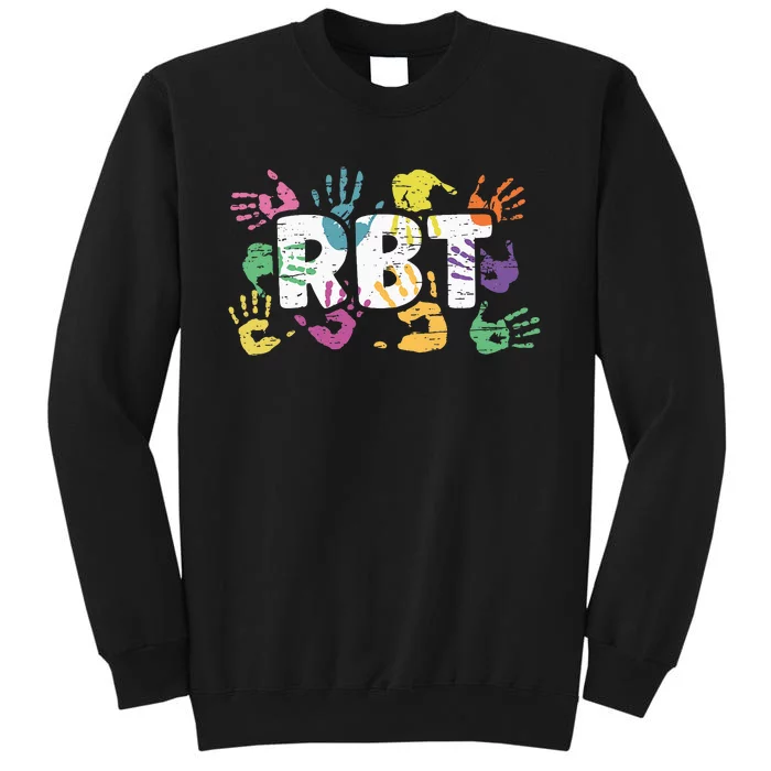 Mental Illness Awareness Registered Behavior Technician RBT Tall Sweatshirt