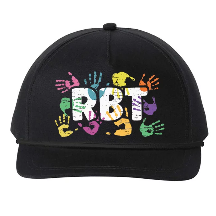 Mental Illness Awareness Registered Behavior Technician RBT Snapback Five-Panel Rope Hat