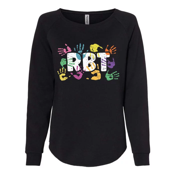 Mental Illness Awareness Registered Behavior Technician RBT Womens California Wash Sweatshirt