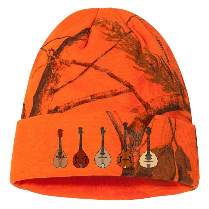 Mandolins In A Row Music Instrument Set Kati - 12in Camo Beanie