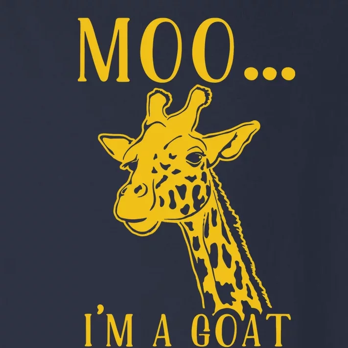 Moo I'm A Goat Funny Giraffe Cow Toddler Long Sleeve Shirt