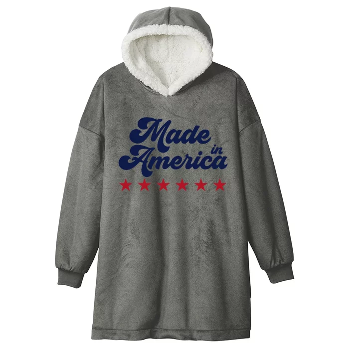 Made In America Made In USA Hooded Wearable Blanket