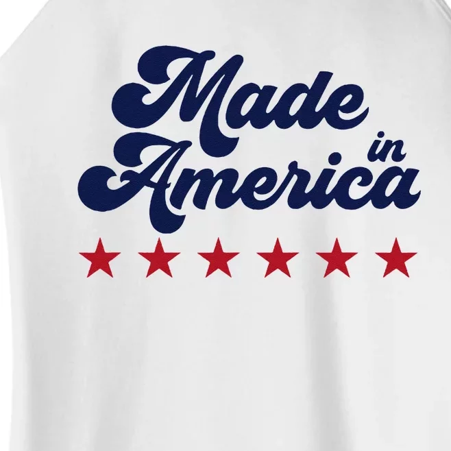 Made In America Made In USA Women’s Perfect Tri Rocker Tank