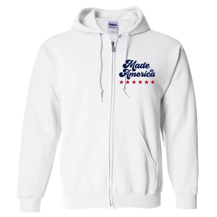 Made In America Made In USA Full Zip Hoodie