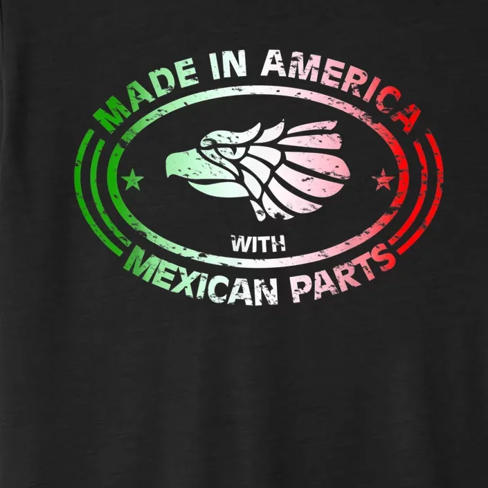 Made In America With Mexican Parts, American Pride Shirt ChromaSoft Performance T-Shirt