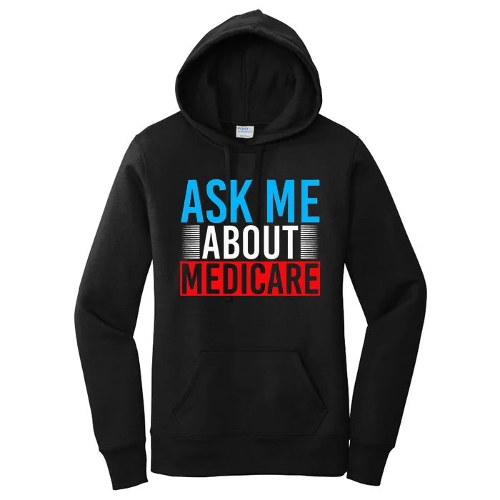 Medicare Insurance Agent Sales Marketing Unlocking the Secrets Women's Pullover Hoodie