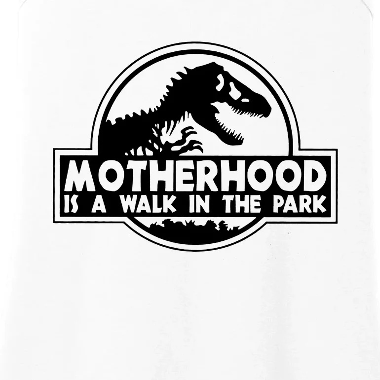 Motherhood Is A Walk In The Park Ladies Essential Tank