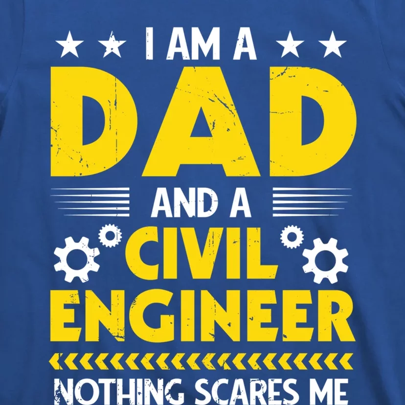 Mechanic IM A Dad And A Civil Engineer Cool Father Gift T-Shirt