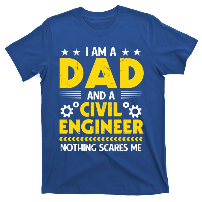 Mechanic IM A Dad And A Civil Engineer Cool Father Gift T-Shirt