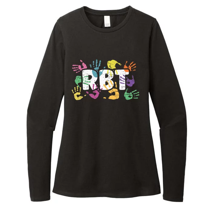 Mental Illness Awareness Registered Behavior Technician RBT Womens CVC Long Sleeve Shirt