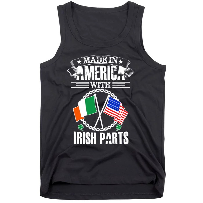 Made in America with Irish Parts Irish Heritage Tank Top