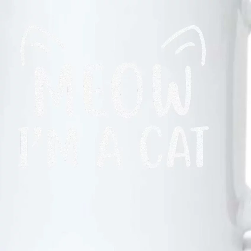 Meow Im A Cat Halloween Black Color Changing Mug