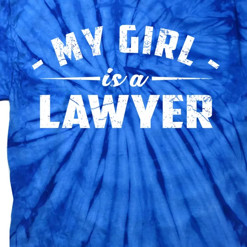 My Is A Lawyer Gift Tie-Dye T-Shirt