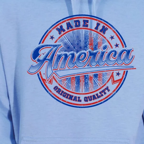 Made In America USA Flag Original Quality Unisex Surf Hoodie