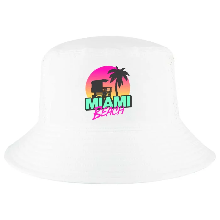 Miami Beach Cool Comfort Performance Bucket Hat