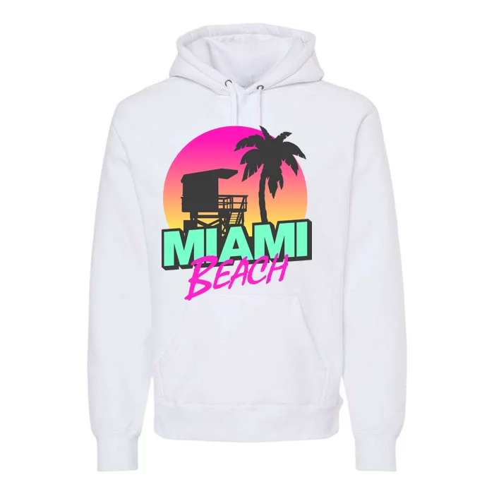 Miami Beach Premium Hoodie