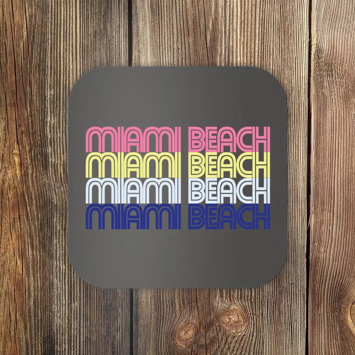 Miami Beach Repeat Coaster