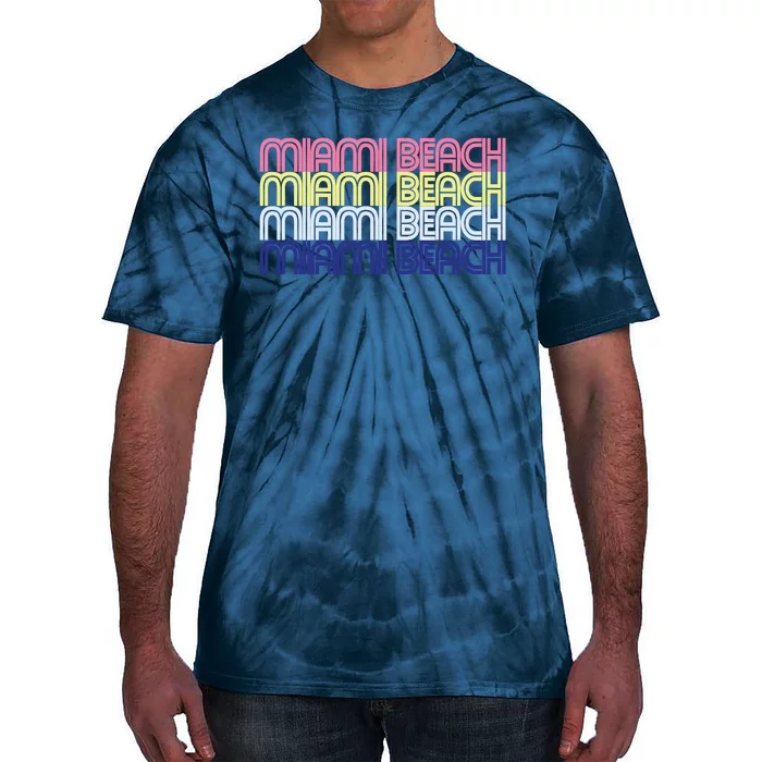 Miami Beach Repeat Tie-Dye T-Shirt