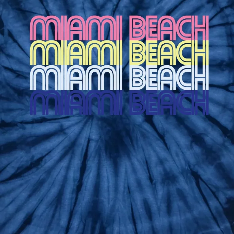 Miami Beach Repeat Tie-Dye T-Shirt