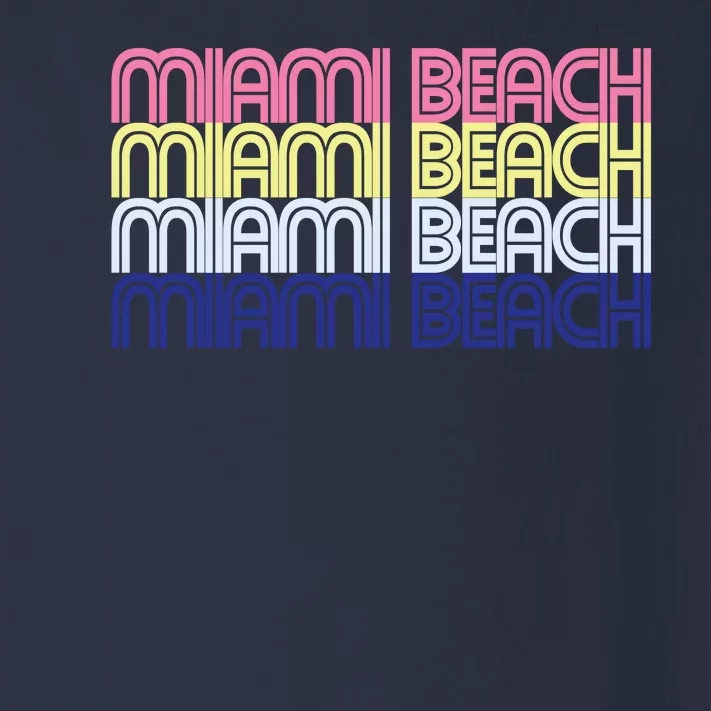 Miami Beach Repeat Toddler Long Sleeve Shirt