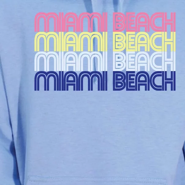 Miami Beach Repeat Unisex Surf Hoodie